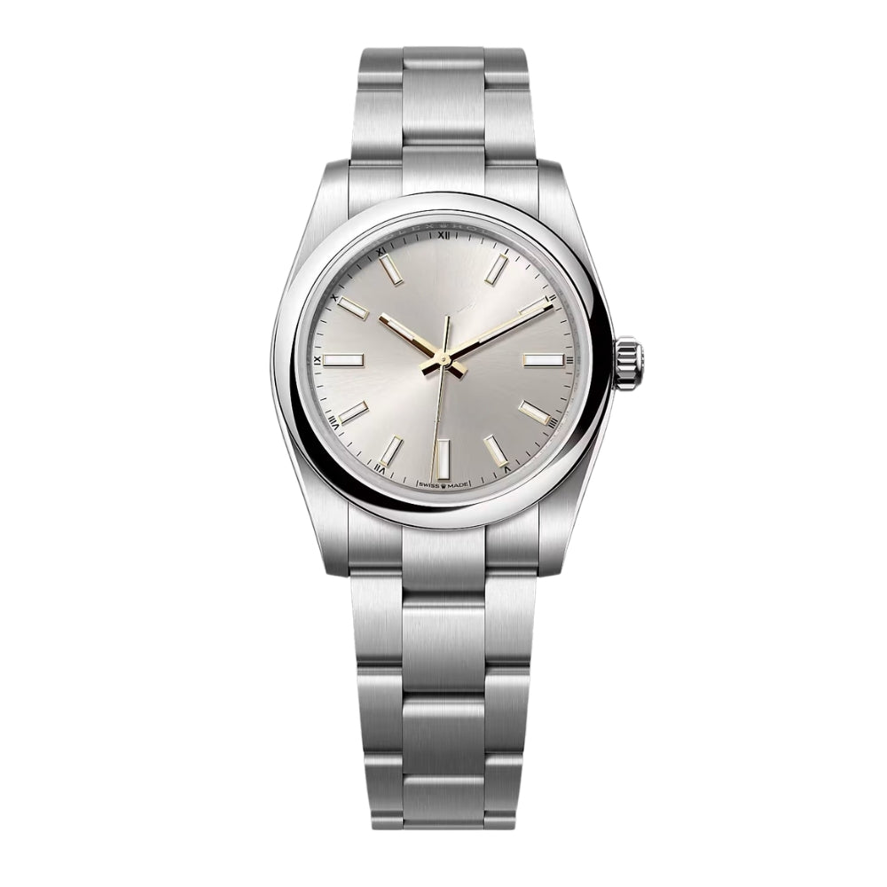 Oyster Perpetual Silver Dial 34mm