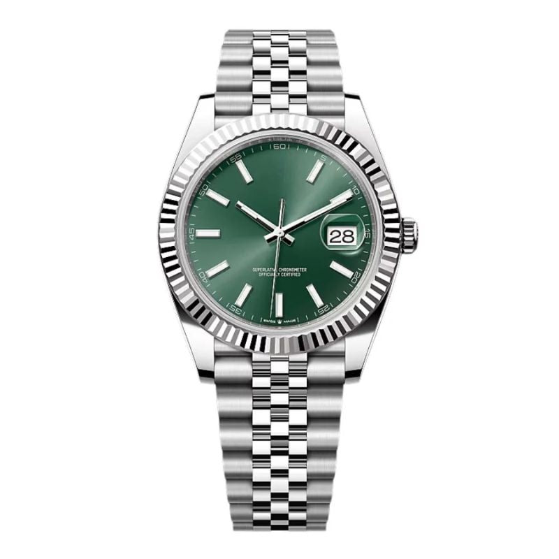 Datejust Green Dial Jubilee Bracelet 41mm 126334